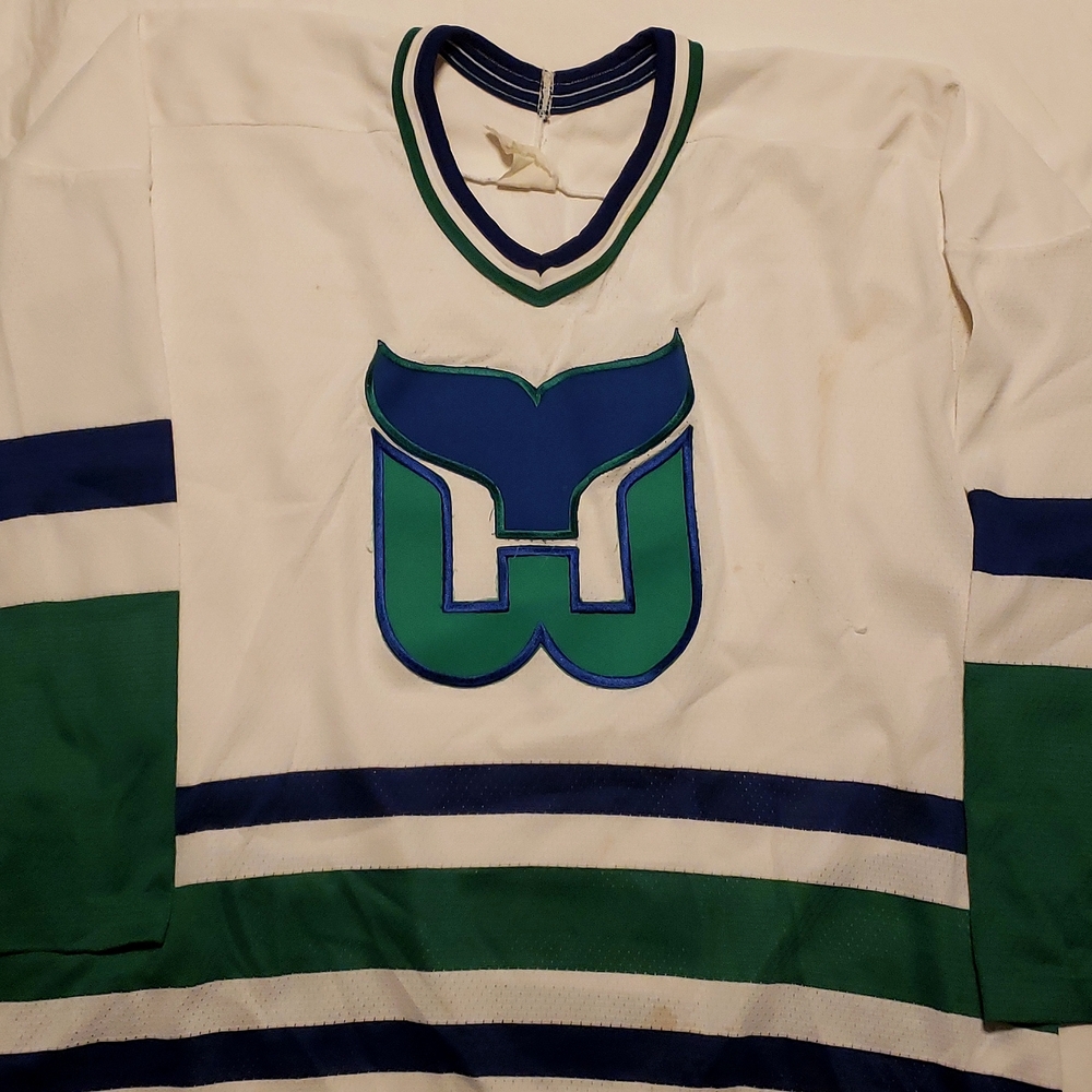 Vintage Hartford Whalers CCM Replica Jersey.